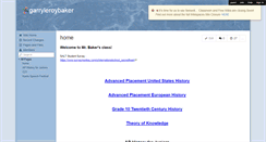 Desktop Screenshot of garryleroybaker.wikispaces.com