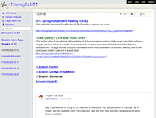 Tablet Screenshot of cchsenglish11.wikispaces.com