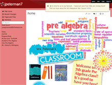 Tablet Screenshot of jpeterman7.wikispaces.com