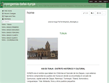 Tablet Screenshot of congenia-tafai-tunja.wikispaces.com