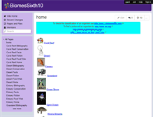 Tablet Screenshot of biomessixth10.wikispaces.com