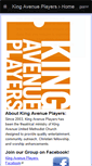 Mobile Screenshot of kingaveplayers.wikispaces.com