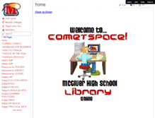 Tablet Screenshot of cometspace.wikispaces.com