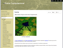 Tablet Screenshot of fisicacomputacional.wikispaces.com