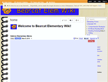 Tablet Screenshot of bearcatelem.wikispaces.com