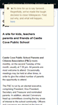 Mobile Screenshot of castlecovepublic.wikispaces.com