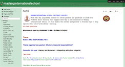 Desktop Screenshot of madanginternationalschool.wikispaces.com