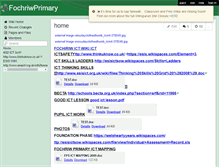 Tablet Screenshot of fochriwprimary.wikispaces.com