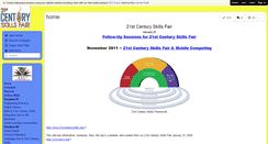 Desktop Screenshot of 21stcenturyskillsfair2009.wikispaces.com