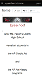 Mobile Screenshot of eyeschool.wikispaces.com