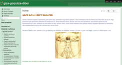 Desktop Screenshot of giza-gorputza-diber.wikispaces.com