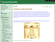 Tablet Screenshot of giza-gorputza-diber.wikispaces.com