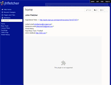 Tablet Screenshot of jhfletcher.wikispaces.com