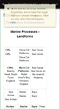 Mobile Screenshot of coastallandforms101.wikispaces.com
