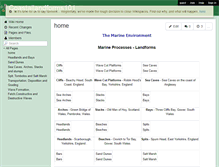 Tablet Screenshot of coastallandforms101.wikispaces.com