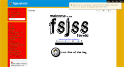 Desktop Screenshot of fsjsstekwiki.wikispaces.com