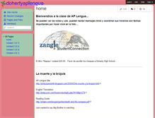 Tablet Screenshot of dohertyaplengua.wikispaces.com
