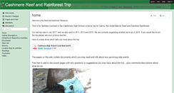 Desktop Screenshot of chsreefandrainforest.wikispaces.com