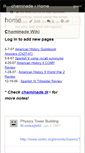Mobile Screenshot of chaminade.wikispaces.com
