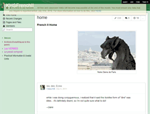 Tablet Screenshot of khsfrenchkalfus.wikispaces.com