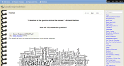 Desktop Screenshot of litandcompwonderland.wikispaces.com