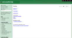 Desktop Screenshot of cienciesflorida.wikispaces.com