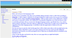 Desktop Screenshot of language4u.wikispaces.com