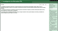 Desktop Screenshot of investigacion-de-mercados-pbl.wikispaces.com