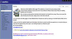 Desktop Screenshot of csteffen.wikispaces.com