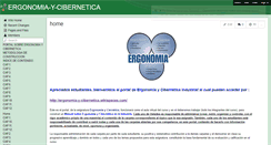 Desktop Screenshot of ergonomia-y-cibernetica.wikispaces.com