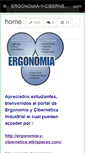 Mobile Screenshot of ergonomia-y-cibernetica.wikispaces.com