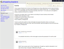 Tablet Screenshot of ehsaskeyleaders.wikispaces.com