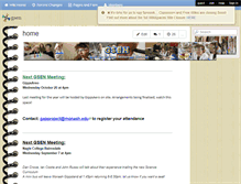 Tablet Screenshot of gsen.wikispaces.com