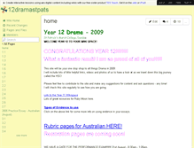 Tablet Screenshot of 12dramastpats.wikispaces.com