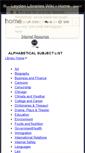 Mobile Screenshot of leydenlibraries.wikispaces.com