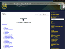 Tablet Screenshot of leydenlibraries.wikispaces.com