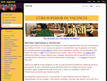 Tablet Screenshot of curs-superior.wikispaces.com