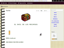 Tablet Screenshot of anatrece.wikispaces.com