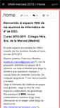 Mobile Screenshot of info4-merced-2010.wikispaces.com