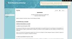Desktop Screenshot of filosofiasdelacalidadige.wikispaces.com
