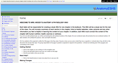 Desktop Screenshot of anatomyeshs.wikispaces.com