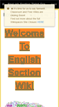 Mobile Screenshot of english-section-third-grade-benha.wikispaces.com