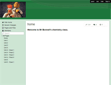 Tablet Screenshot of cwchem.wikispaces.com