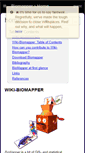Mobile Screenshot of biomapper.wikispaces.com