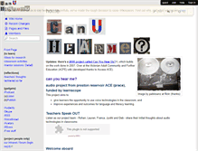 Tablet Screenshot of canuhearme7.wikispaces.com
