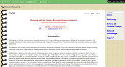 Desktop Screenshot of climatechangeuk.wikispaces.com