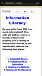 Mobile Screenshot of infothink.wikispaces.com