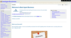 Desktop Screenshot of bestagentbusiness.wikispaces.com