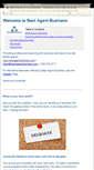 Mobile Screenshot of bestagentbusiness.wikispaces.com