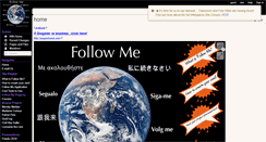 Desktop Screenshot of followme.wikispaces.com